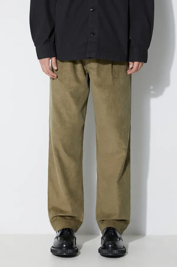 Maharishi Hlače iz rebrastega žameta Maharishi Loose Chino
