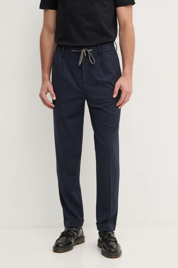 Liu Jo Hlače Liu Jo moške, mornarsko modra barva, QA5080 J4776