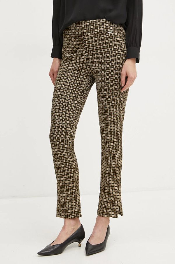 Liu Jo Hlače Liu Jo ženske, črna barva, WF4202 J4066