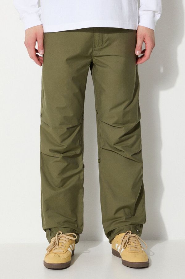 Maharishi Hlače Maharishi Original Dragon Snopants moške, zelena barva, 5063.OLIVE