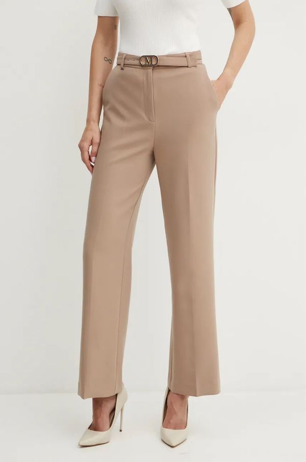 Marciano Guess Hlače Marciano Guess CELIA ženske, rjava barva, 4BGB03 7046A