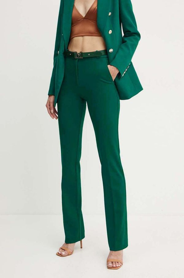 Marciano Guess Hlače Marciano Guess ODETTE ženske, zelena barva, 4YGB23 6375Z