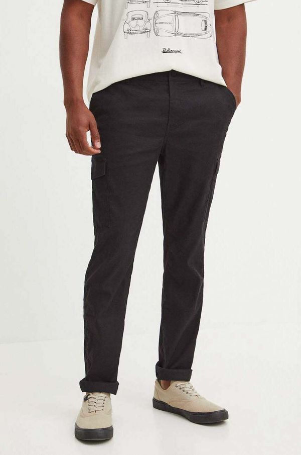 Medicine Hlače Medicine moške, črna barva