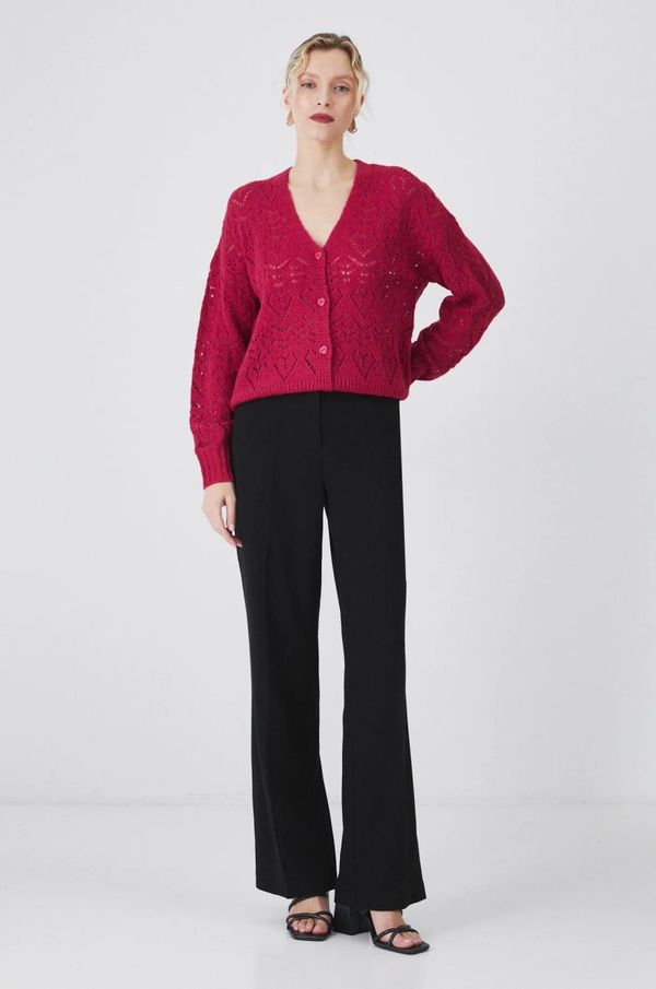 Medicine Hlače Medicine ženski, črna barva