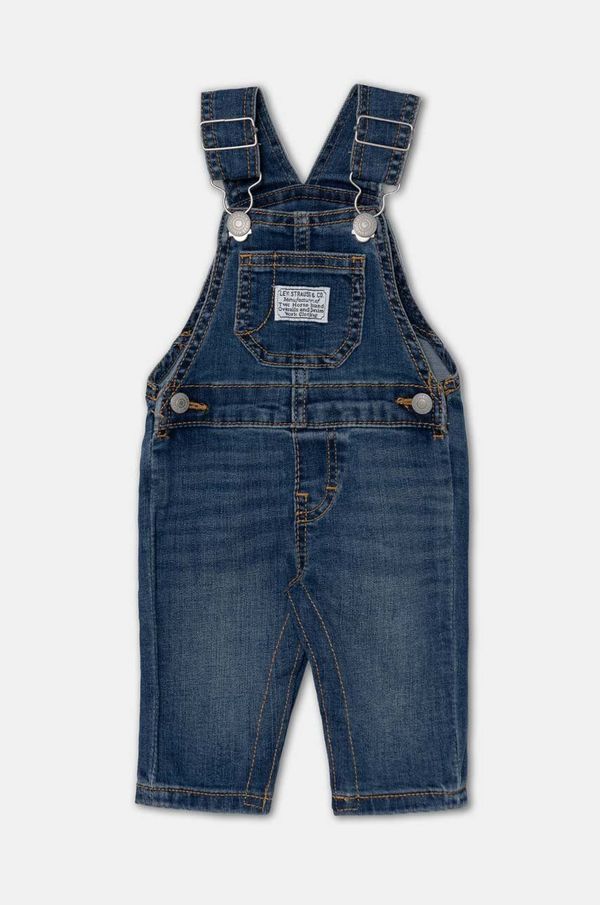 Levi's Hlače na naramnice za dojenčke Levi's