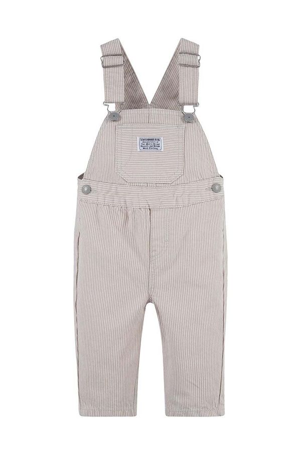 Levi's Hlače na naramnice za dojenčke Levi's LVN RAILROAD STRIPE OVERALL