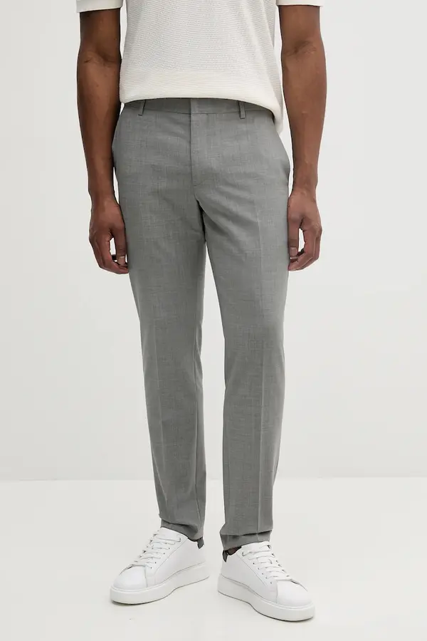 Calvin Klein Hlače s primesjo volne Calvin Klein