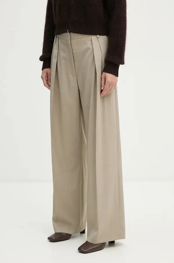 Day Birger et Mikkelsen Hlače s primesjo volne Day Birger et Mikkelsen Enzo - Classic Wool Blend