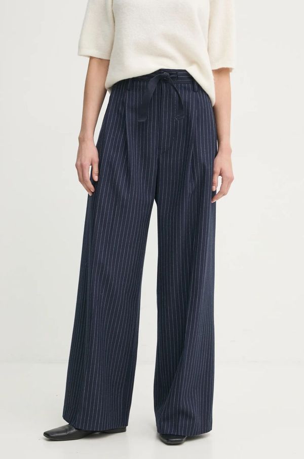 G-Star Raw Hlače s primesjo volne G-Star Raw mornarsko modra barva, D22883-D721