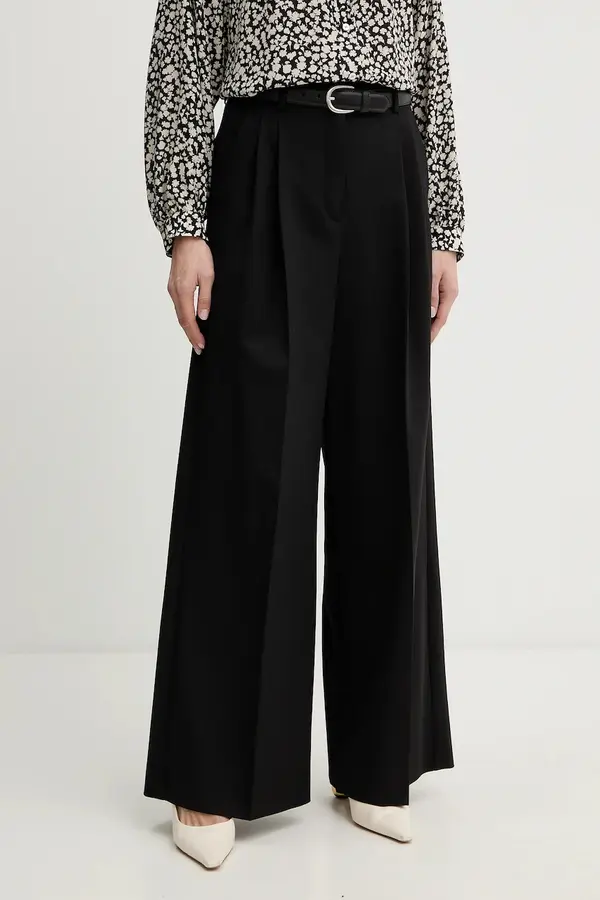 Weekend Max Mara Hlače s primesjo volne Weekend Max Mara ASTA