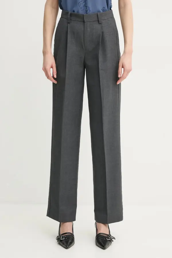 Zadig&Voltaire Hlače s primesjo volne ZADIG&VOLTAIRE