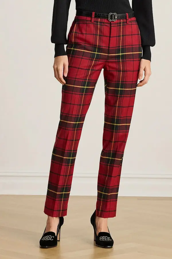 Lauren Ralph Lauren Hlače z volno Lauren Ralph Lauren