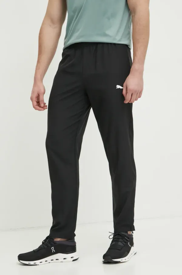 Puma Hlače za vadbo Puma teamRISE Sideline črna barva, 657327