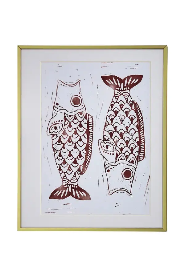 House Doctor House Doctor dekoracija iz kovine 50 x 40 cm
