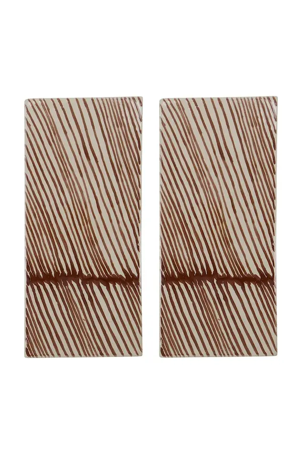 House Doctor House Doctor set pladnjev iz kamenine 26 x 12 cm
