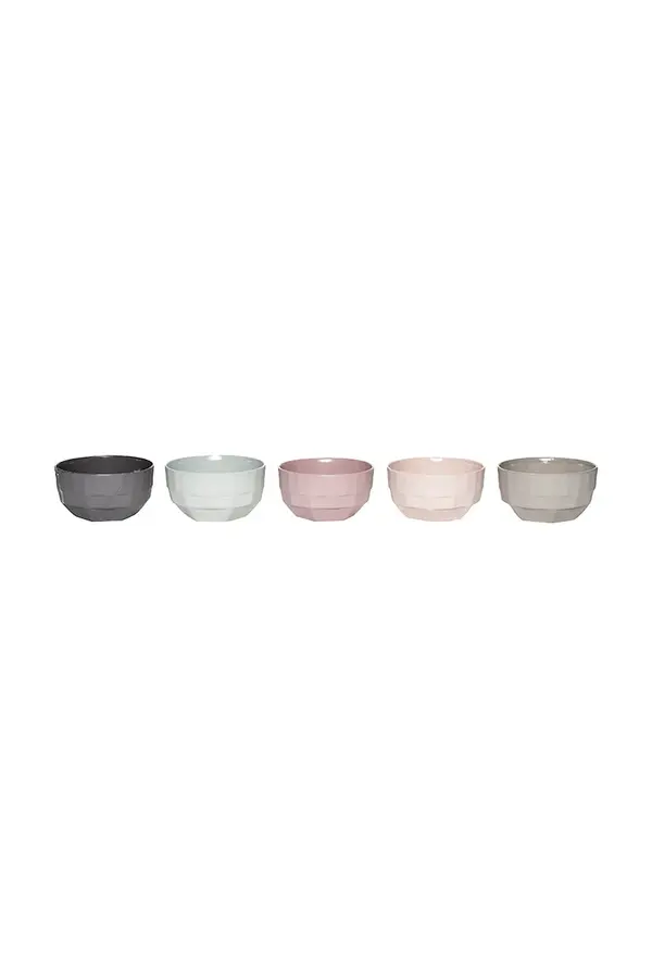 Hübsch Hübsch komplet skled iz porcelana 11 x 7 cm