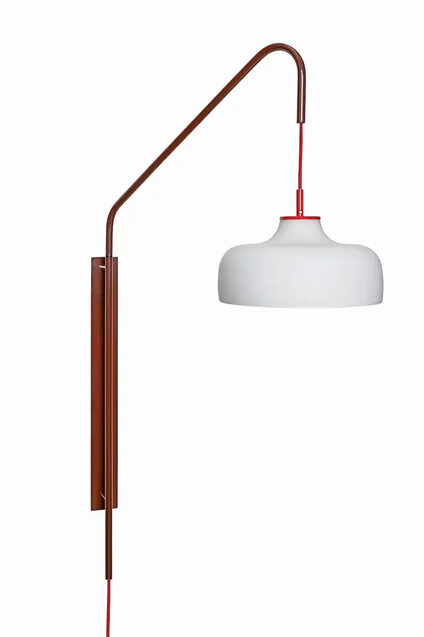 Hübsch Hübsch stensko svetilo iz železa 71 x 30 x 111 cm