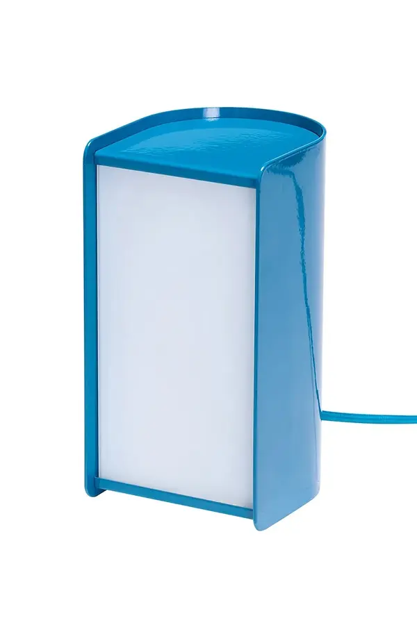 Hübsch Hübsch svetilka namizna iz polirane kovine 11 x 11 x 30 cm