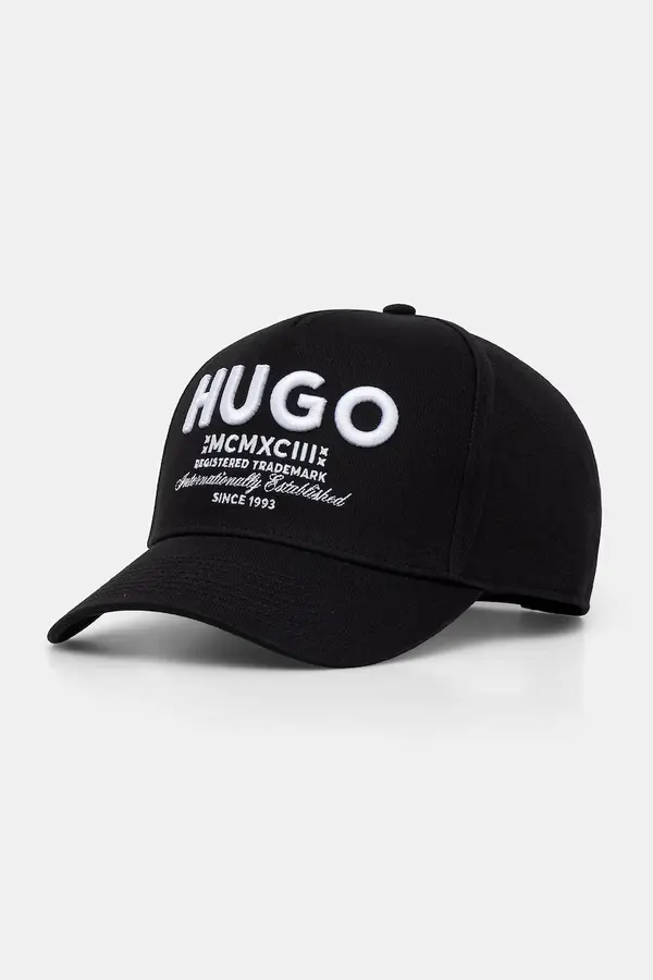 HUGO Blue HUGO Blue kapa s šiltom moška bombažna Merk-Cap