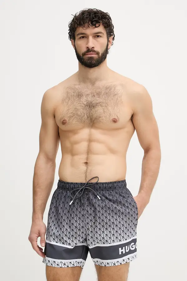 HUGO HUGO kopalne kratke hlače moške PALMS_SWIM_SHORTS
