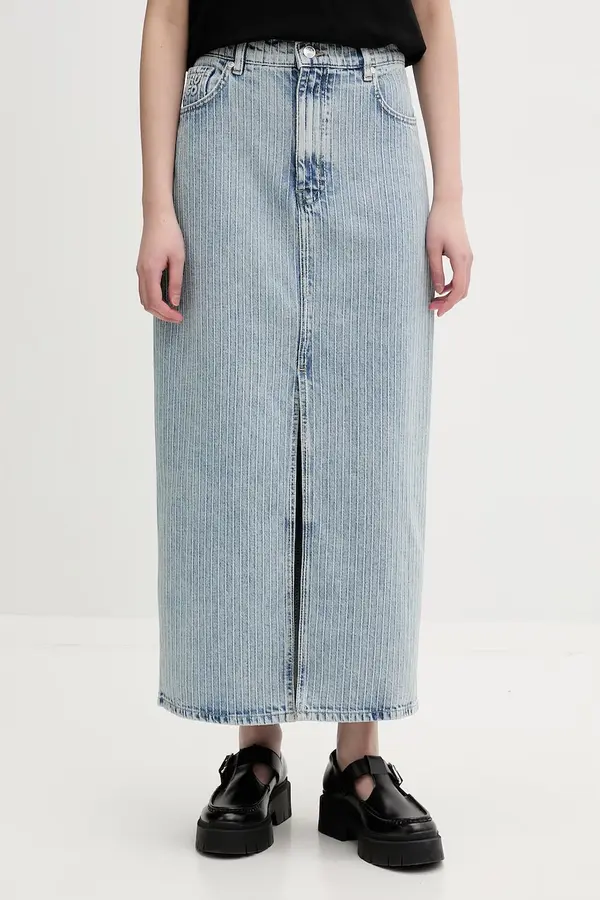 HUGO HUGO krilo z razporkom denim