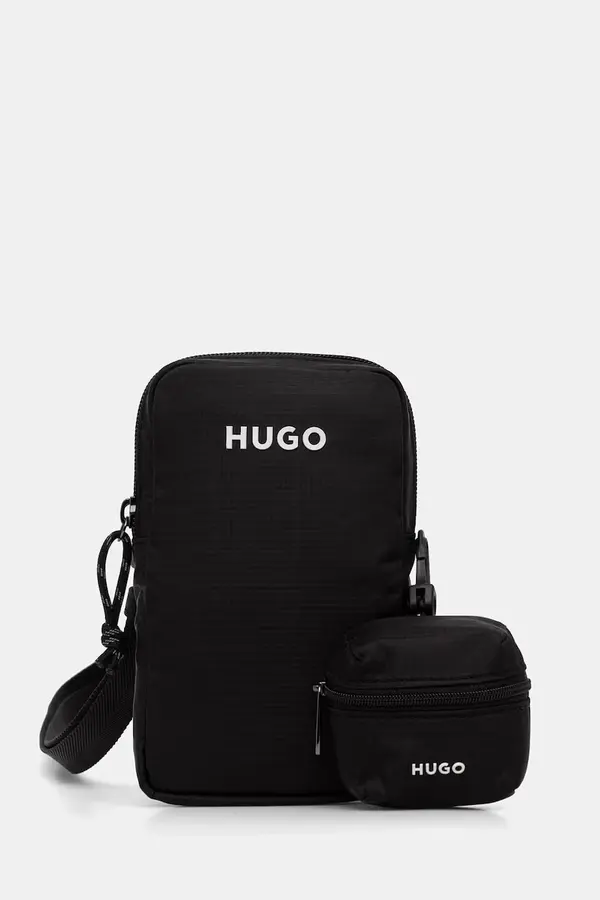 HUGO HUGO nepremočljiva moška torbica EVERETT PHONE HOLDER