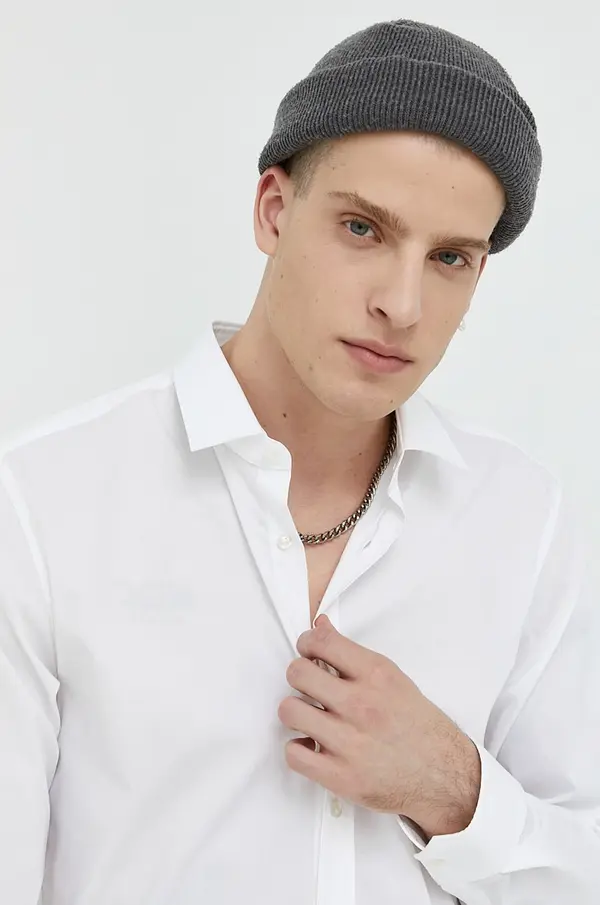 HUGO HUGO srajca moška bombažna z elastanom Elisha02