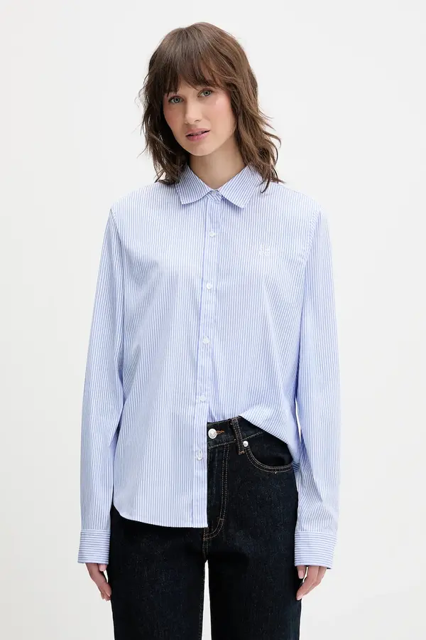HUGO HUGO srajca ženska z bombažem The Essential Shirt