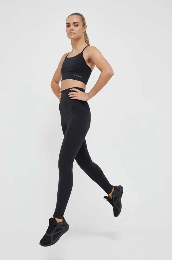 Hummel Hummel športne pajkice ženske hmlTIF SEAMLESS HIGH WAIST TIGHTS