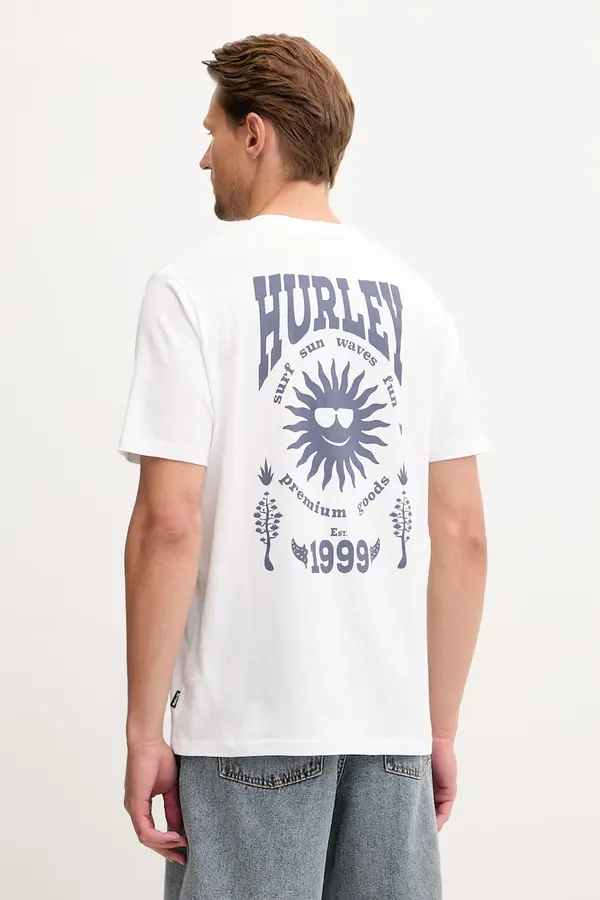 Hurley Hurley Kratka majica moška bombažna