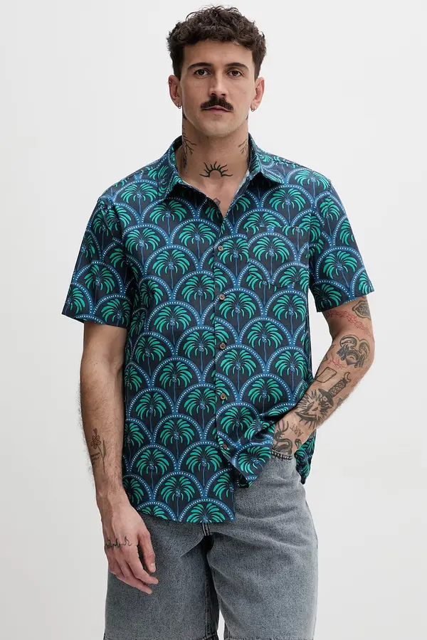 Hurley Hurley moška srajca z bombažem