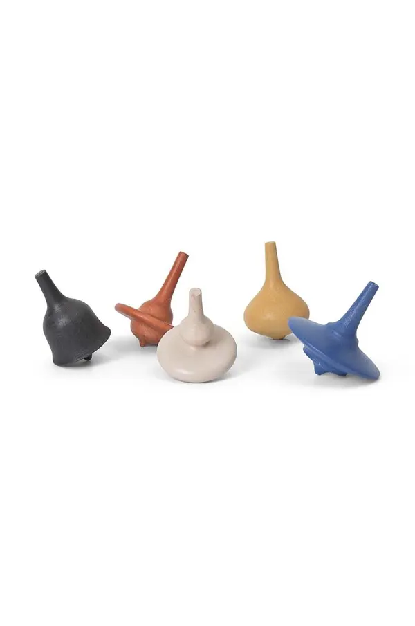 Ferm Living Igrača - vrtavka ferm LIVING Spin Tops 5-pack