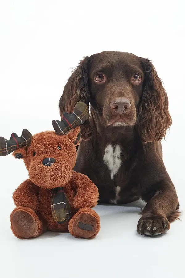 Barbour Igrača za psa Barbour Reindeer Toy 19 cm