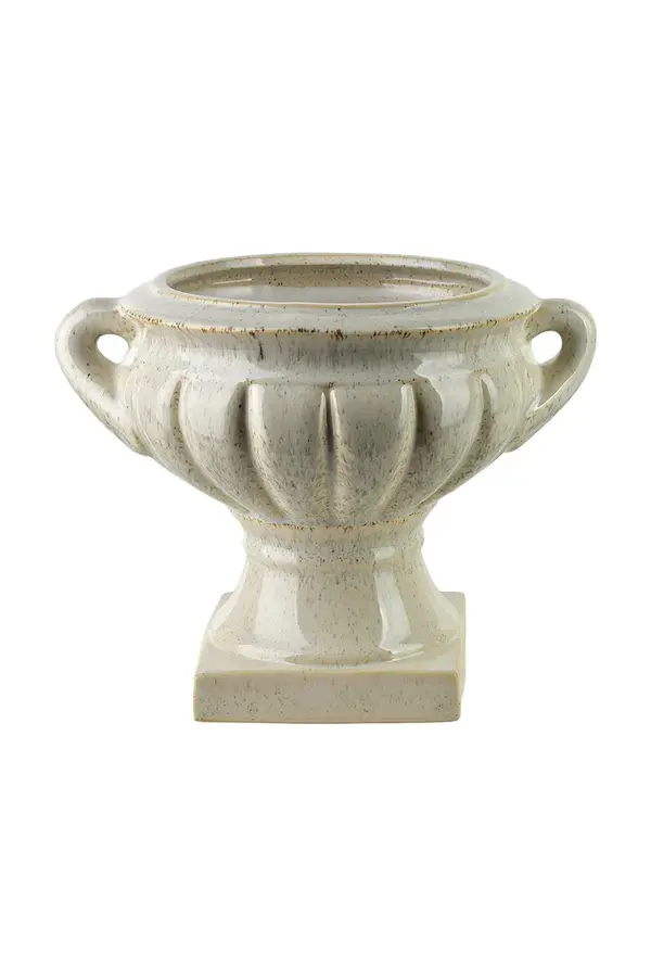 Inne vaza dekorativna iz glazirane keramike 26,5 x 21 x 21 cm Inne vaza dekorativna iz glazirane keramike 26,5 x 21 x 21 cm