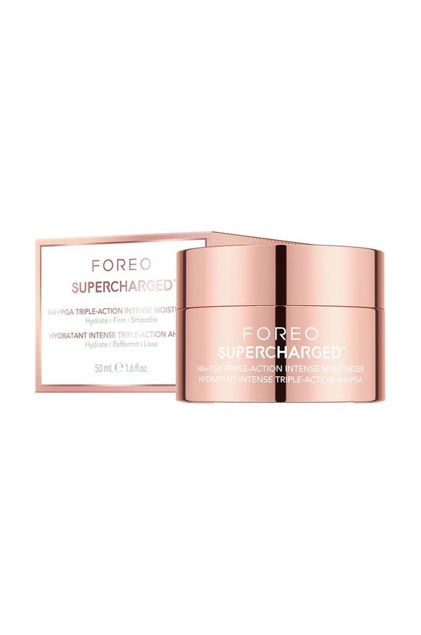 FOREO Intenzivno vlažilna nočna krema FOREO SUPERCHARGED™ HA+PGA Triple Action Intense Moisturizer 50 ml