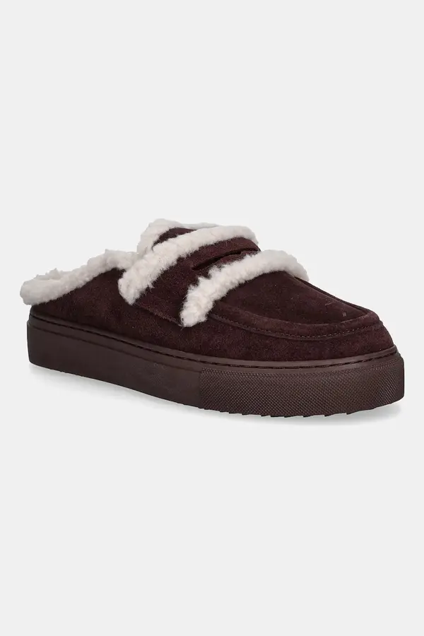 Inuikii Inuikii Copati iz semiša Inuikii Mule Wool