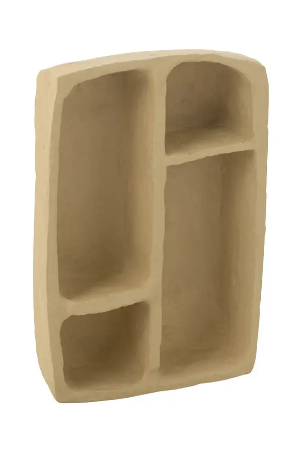 J-Line J-Line polica stenska iz papirja 45 x 30 x 10 cm
