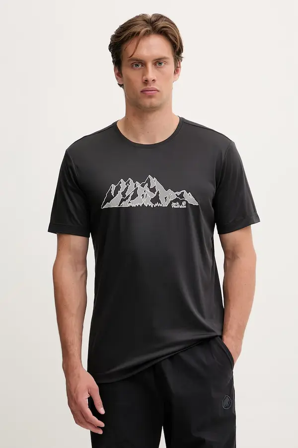 Jack Wolfskin Jack Wolfskin treking majica moška Peak Graphic