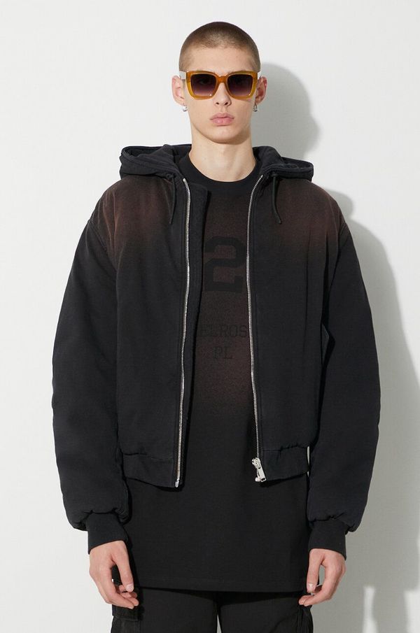 424 Jakna 424 moška, črna barva, 35424H09T 236511