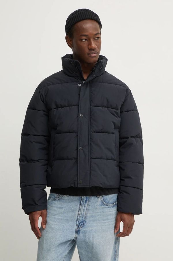 Abercrombie & Fitch Jakna Abercrombie & Fitch moška, črna barva, KI132-4141