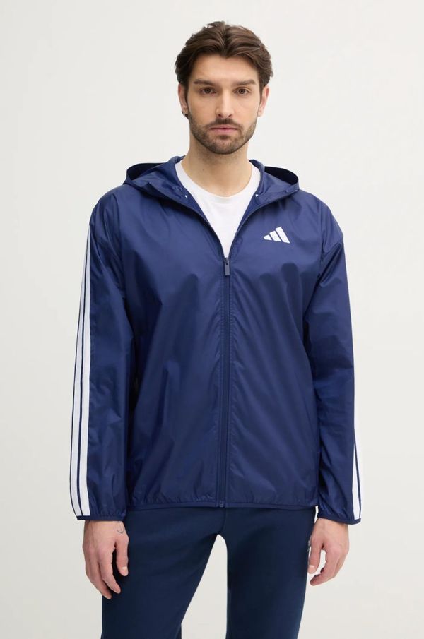 adidas Jakna adidas Essentials moška, mornarsko modra barva, JE6327