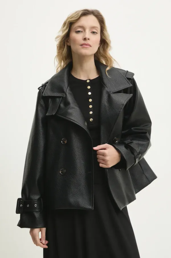 Answear Lab Jakna Answear Lab črna barva