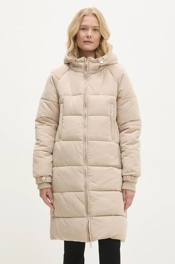 Answear Lab Jakna Answear Lab ženska, bež barva