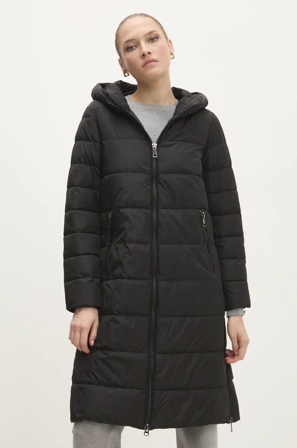 Answear Lab Jakna Answear Lab ženska, črna barva