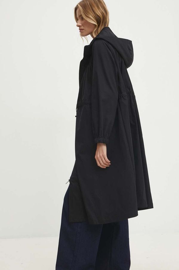 Answear Lab Jakna Answear Lab ženska, črna barva