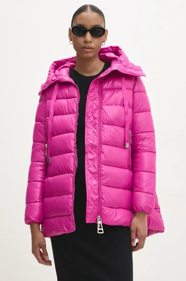 Answear Lab Jakna Answear Lab ženska, roza barva