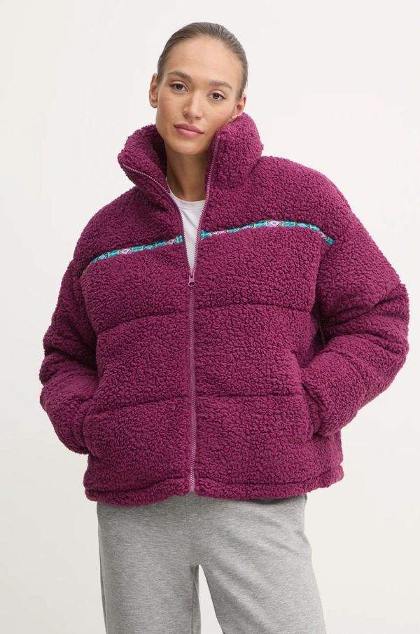 Billabong Jakna Billabong Sherpa Puffer ženska, vijolična barva, EBJJK00141