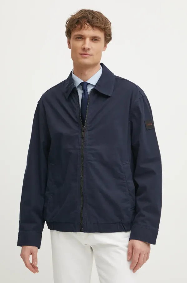 BOSS Orange Jakna BOSS Orange mornarsko modra barva, 50537107