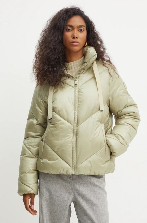 Boss Orange Jakna Boss Orange ženska, zelena barva, 50527808