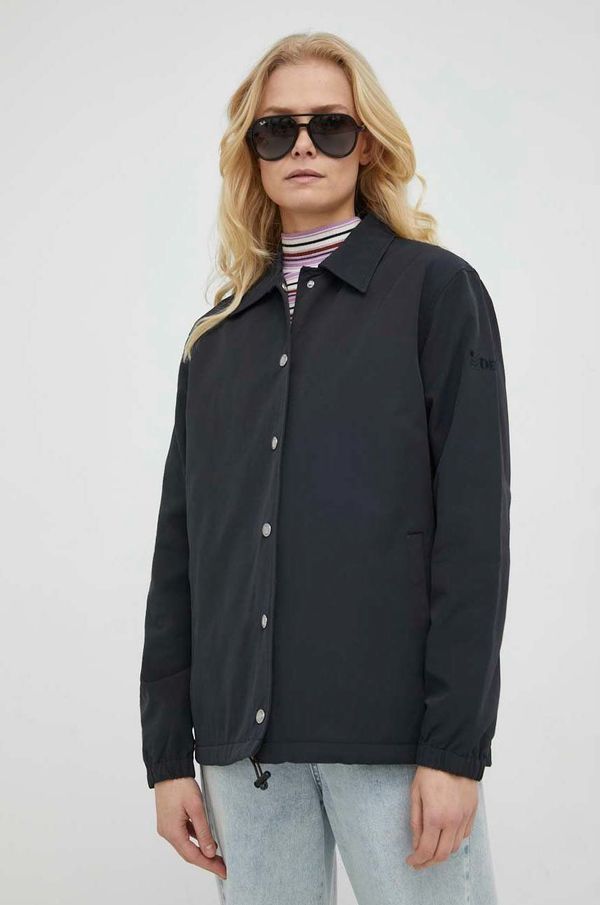 Deus Ex Machina Jakna Deus Ex Machina ženska, črna barva,